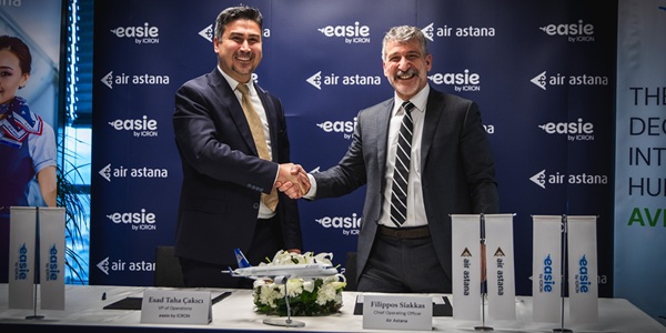 Air Astana selects easie by ICRON to Enhance Ground Operations Through AI-Powered Resource Management Solution