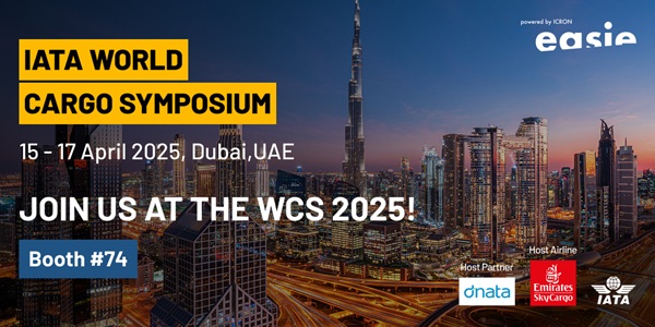 Meet Us at the IATA World Cargo Symposium (WCS) 2025 in Dubai!